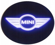 LOGO LED PROJEKTORY 2x DVERE LAMPY PODSVETLO R56 R57 R58 COOPER MINI