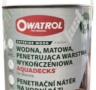 Owatrol AQUADECKS olej doskový 1L MED