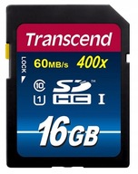 TRANSCEND 16 GB SD SDHC Class 10 400 x 60 MB s PREMIUM