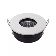 SH-12 WH MR16 BIELA ​​HERMETICKÁ OKRUHOVÁ LAMPA IP65