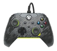 Káblový gamepad PDP Electric Carbon pre PC Xbox