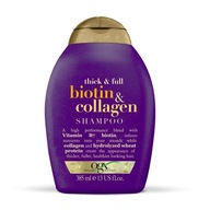 ORGANIX Biotin Collagen Shampoo šampón na vlasy biotín + kolagén 385ml