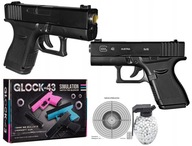 GLOCK 43 KOVOVÁ PIŠTOĽ 6 MM ASG GULE