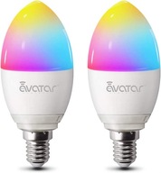 Smart LED žiarovka E14 Wi-Fi 5W 2800K 2ks