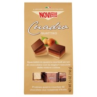 Talianske orechové pralinky Cremino Quadro NOVI 150g