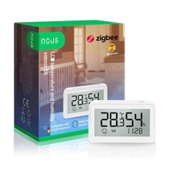 NOUS E6 LCD ZigBee inteligentný senzor vlhkosti a teploty