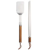 FISKARS GRIL KUCHÁR SPATUĽKA + TONGERS SET