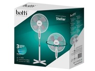 Podlahový VENTILÁTOR biely Botti Stellar 40cm