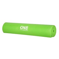 YM02 GREEN ONE FITNESS JOGA PODLOŽKA PEVNÁ