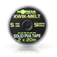 Korda - Kwik Melt Pva 2 x 20 M 5 mm - tavná páska