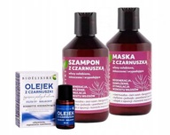 Bioelixire Mask Shampoo Set s čiernym rascovým olejom