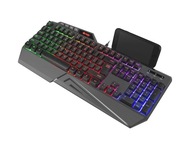 KÁBOVÁ KLÁVESNICA PRE POČÍTAČ USB FURY SKYRIDER RGB