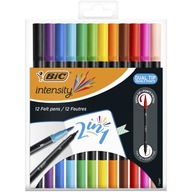 Obojstranné značkovače BIC Intensity Dual Tip Puzdro 12