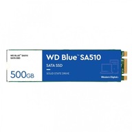 Modrý SSD 500GB SA510 M.2 2280 WDS500G3B0 SSD