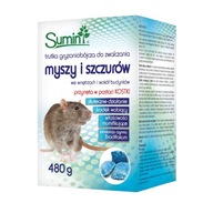 Jed na myši a potkany - kocky - 480 g Sumin