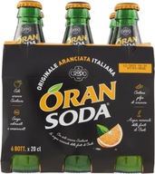 Oransoda Oran Soda 6x200 ml v sklenenej IT fľaši