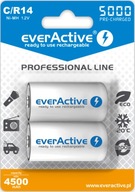 EVERACTIVE R14/C NI-MH 5000MAH PROFESSIONAL LINE