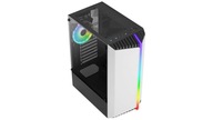 Puzdro Bionic TG RGB USB 3.0 Mid Tower biele