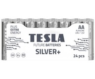 Alkalická batéria LR03 TESLA SILVER+ F24 1,5V