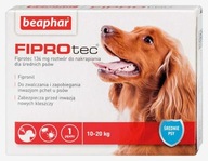 BEAPHAR Fiprotec blchy a kliešte pre psov 134mg