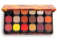 Makeup Revolution paleta očných tieňov lisovaná matná