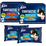 FELIX FANTASTIC MIX mokré krmivo pre mačky 44x 85g