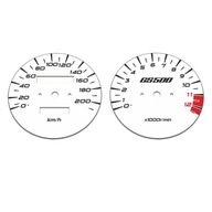 Suzuki GS 500 1988-2004 Ciferníky BIELE