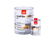 ŠEDÝ akrylový základ 4L + rýchle tužidlo 0,8L APP AcrylFiller 501 5:1