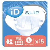 Plienky pre ležiaceho človeka iD Slip Maxi Prime L