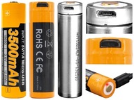 Fenix ​​​​USB ARB-L18U batéria 18650 3500 mAh 3,6 V