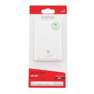 Powerbanka Hama Slim 5HD Power Pack 5000 mAh biela