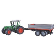 Fendt traktor + príves 209S hračka Bruder 02104