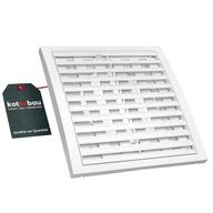 VENTILAČNÁ mriežka ⌀125 ZATVORENÁ S 200 MM SIEŤKOU