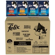 Felix Fantastic So Gut Mix príchutí vrecúška 44x 85g DE 24h