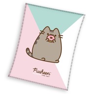 Deka 150x200 Pusheen Cat Cat Pushin Coral Prikrývka na posteľ Super Soft