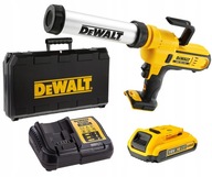 Hromadná extrudačná pištoľ 310ml 1x2Ah DeWALT DCE571D1