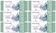 Cleanic ECO Pure Water vlhčené obrúsky x 6