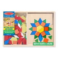 MELISSA & DOUG WOODEN PUZZZLE - MOZAIKA