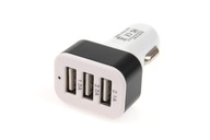 Nabíjačka do auta 3xUSB 2100mA/2000mA/1000mA