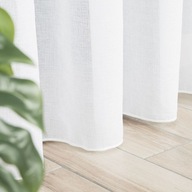 ZÁCLONA ETAMINA NATURE WHITE MAT 300 - AKCIA! !