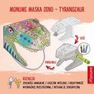 Omaľovánka Monumi Mask Dino Tyrannosaurus