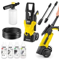 Tlakový čistič (120 bar a 380 l/h) Karcher K3 + ZÁKAZ PENY + 4 TEKUTINY