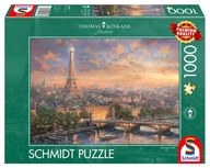 PQ Puzzle 1000 THOMAS KINKADE Paríž, mesto lásky