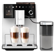 Kávovar Melitta LatteSelect F63/0-211 – strieborný