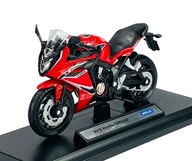 WELLY 2018 HONDA CBR650F 1:18 MOTORKA NOVÝ MODEL 12853