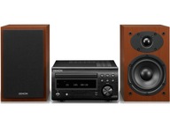 DENON D-M41 DAB+ stereo Black and cherry