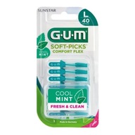 GUM SOFT-PICKS COMFORT FLEX MINT L CLEANER 40 ks