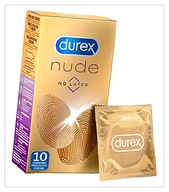 BEZLATEXOVÉ KONDÓMY 10 KS DUREX NUDE BEZ LATEXU