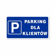 Zákaznícka parkovacia značka x 1 ks