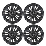 4ks Hubcaps Hubcaps Matte Black